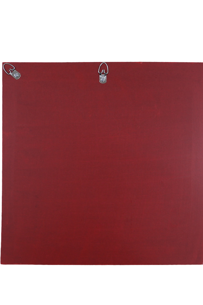 Handcrafted Mud &amp; Mirror Work Wall Hanging
