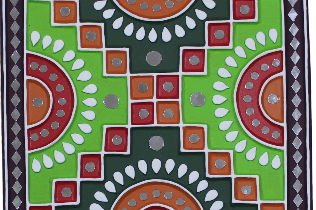 Handcrafted Mud Work Wall Hanging