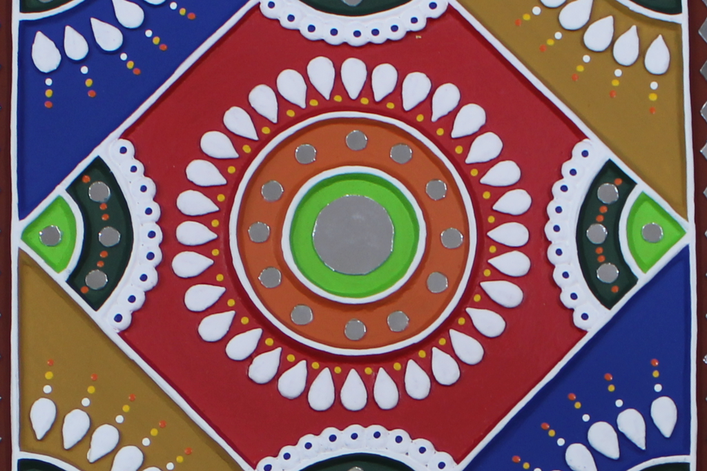 Handcrafted Mud Work Wall Hanging