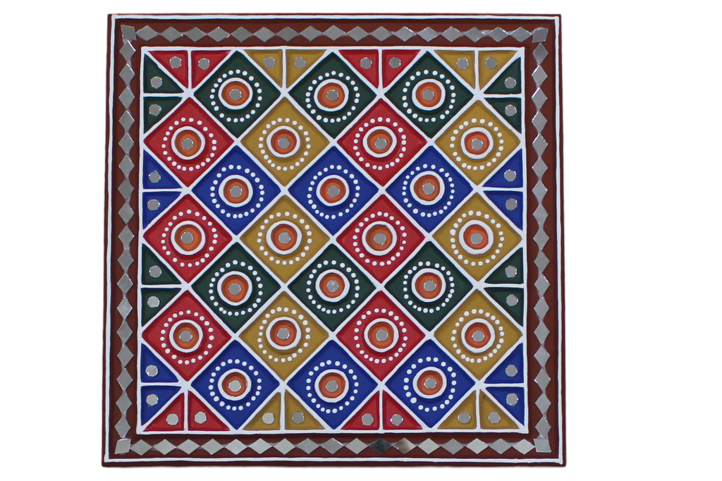 Handcrafted Mud Work Wall Hanging
