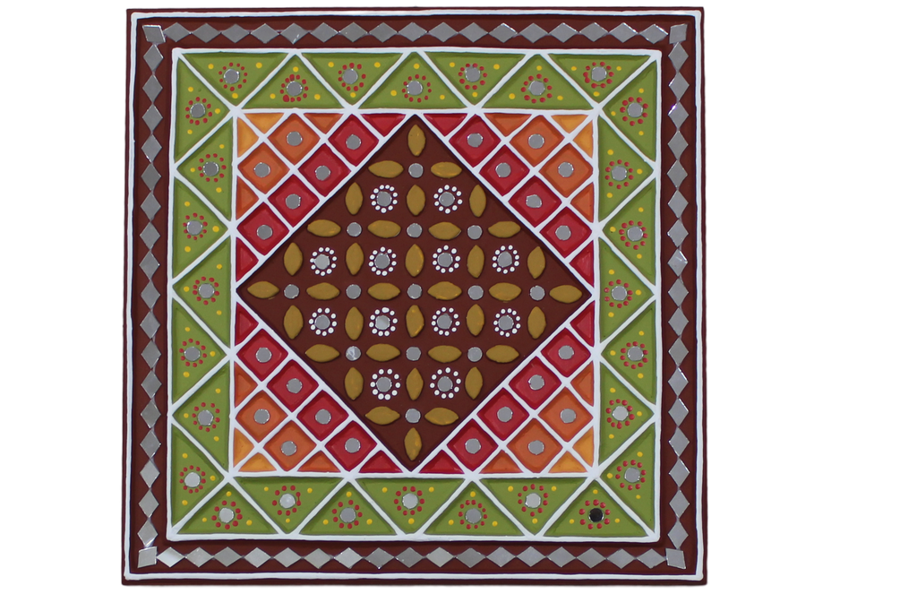 Handcrafted Mud Work Wall Hanging