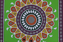 Handcrafted Mud Work Wall Hanging