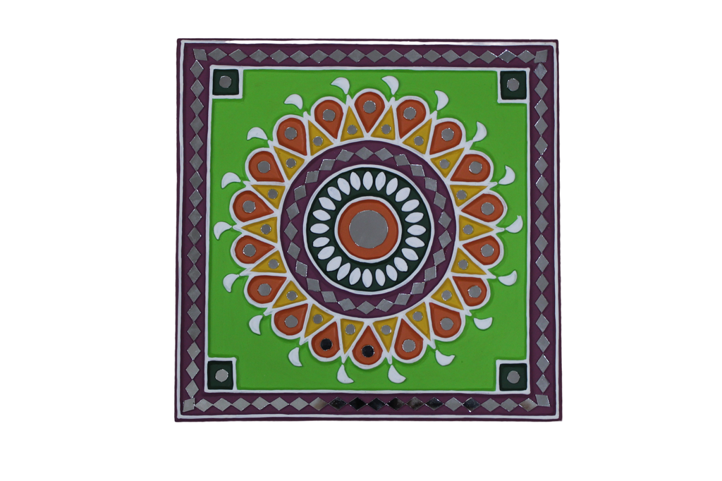 Handcrafted Mud Work Wall Hanging