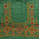 Hand Embroidered Unstitched Blouse Material