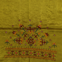 Hand Embroidered Unstitched Blouse Material