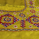 Hand Embroidered Unstitched Blouse Material