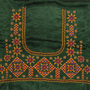 Hand Embroidered Unstitched Blouse Material