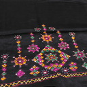 Hand Embroidered Unstitched Blouse Material