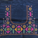 Hand Embroidered Unstitched Blouse Material