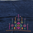 Hand Embroidered Unstitched Blouse Material