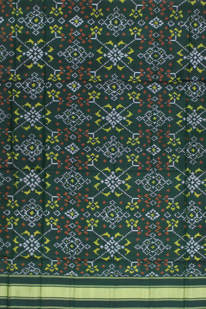 Handloom Single Ikat Patola Silk Dupatta