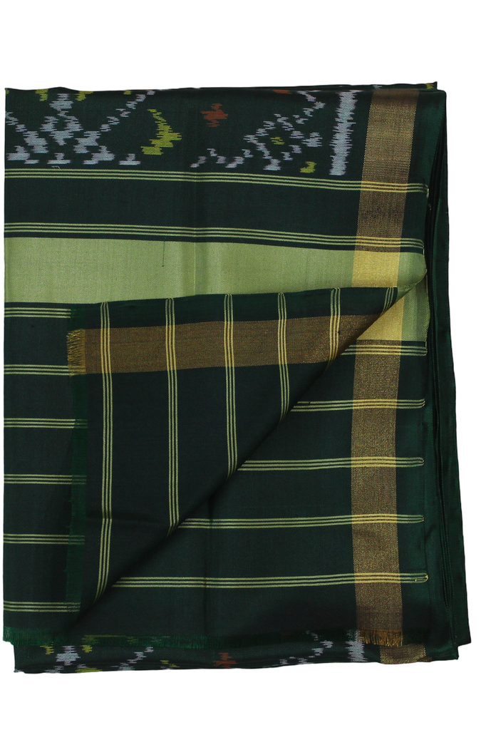 Handloom Single Ikat Patola Silk Dupatta