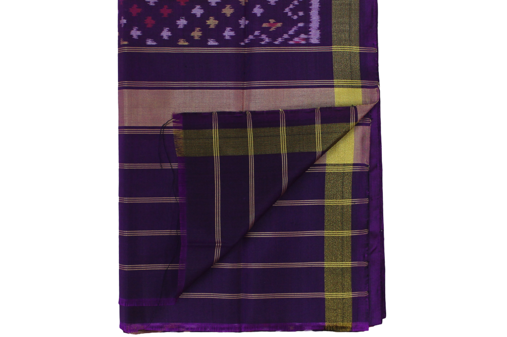 Handloom Single Ikat Patola Silk Dupatta