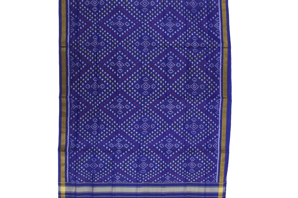 Handloom Single Ikat Patola Silk Dupatta