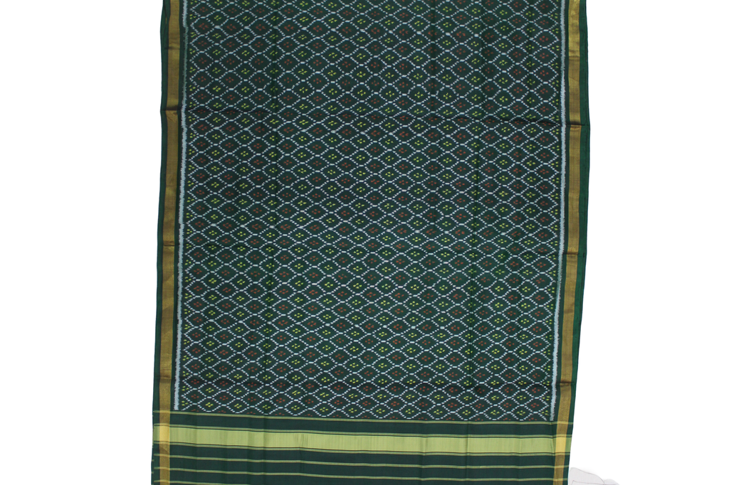Handloom Single Ikat Patola Silk Dupatta