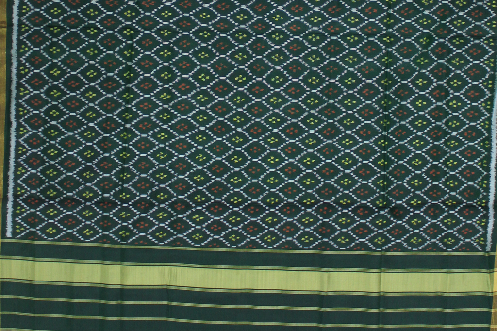 Handloom Single Ikat Patola Silk Dupatta