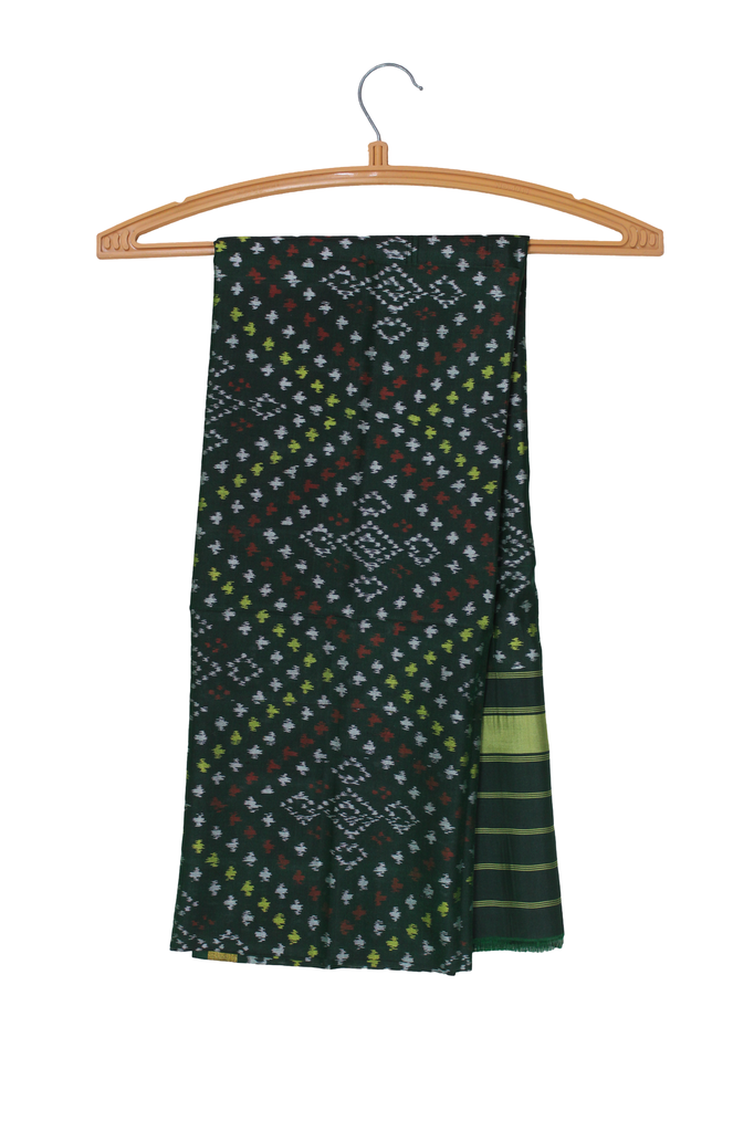 Handloom Single Ikat Patola Silk Dupatta