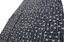 Black Hand Block Printed Cotton Kurta [Size- L]