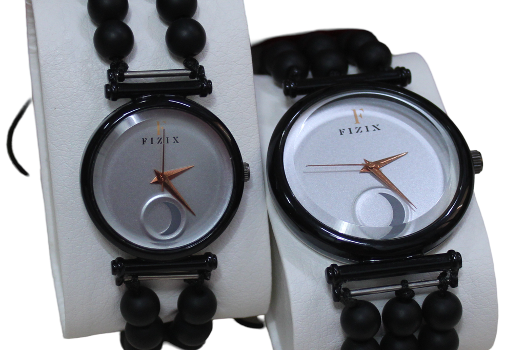 Handcrafted Agate Stone Couple Wrist Watch