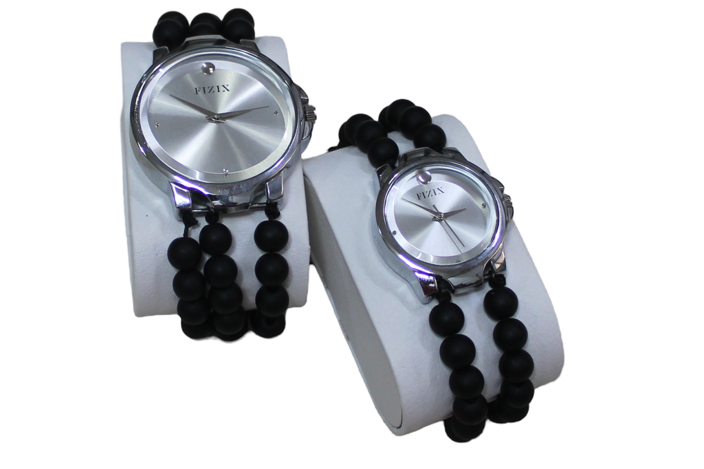 Handcrafted Agate Stone Couple Wrist Watch