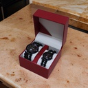 Handcrafted Agate Stone Couple Wrist Watch
