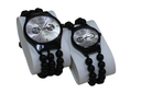 Handcrafted Agate Stone Couple Wrist Watch