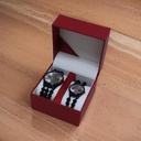 Handcrafted Agate Stone Couple Wrist Watch