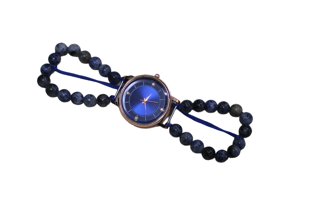 Handcrafted Agate Stone Wrist Watch