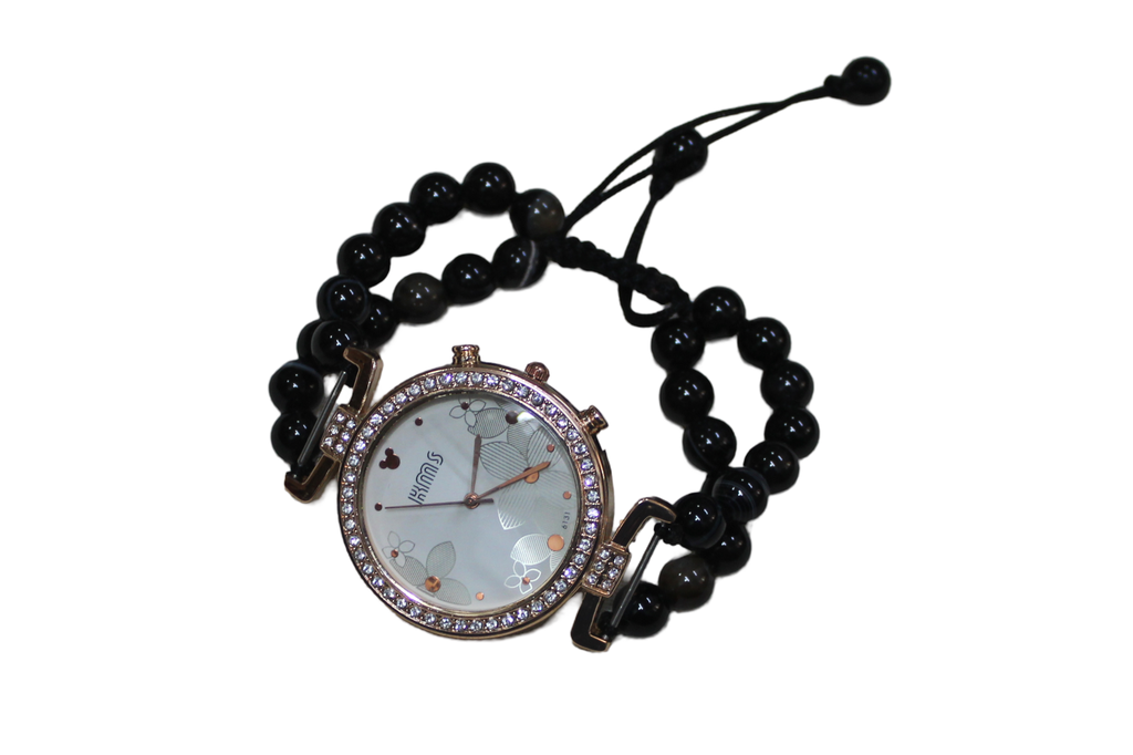Handcrafted Agate Stone Wrist Watch