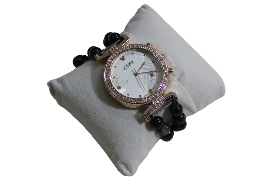Handcrafted Agate Stone Wrist Watch