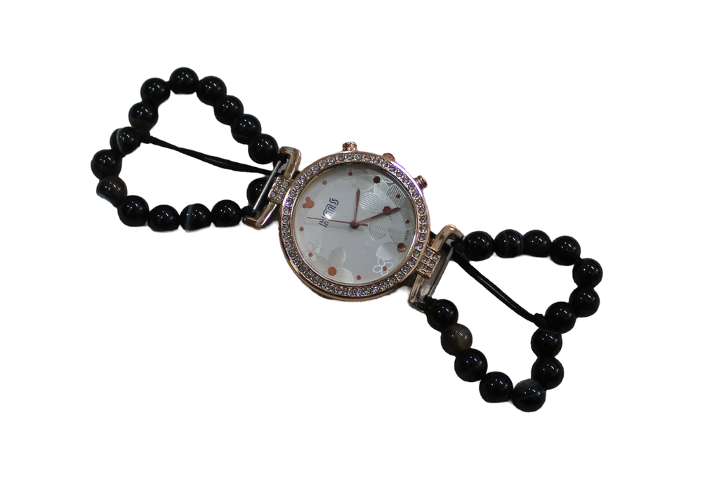Handcrafted Agate Stone Wrist Watch