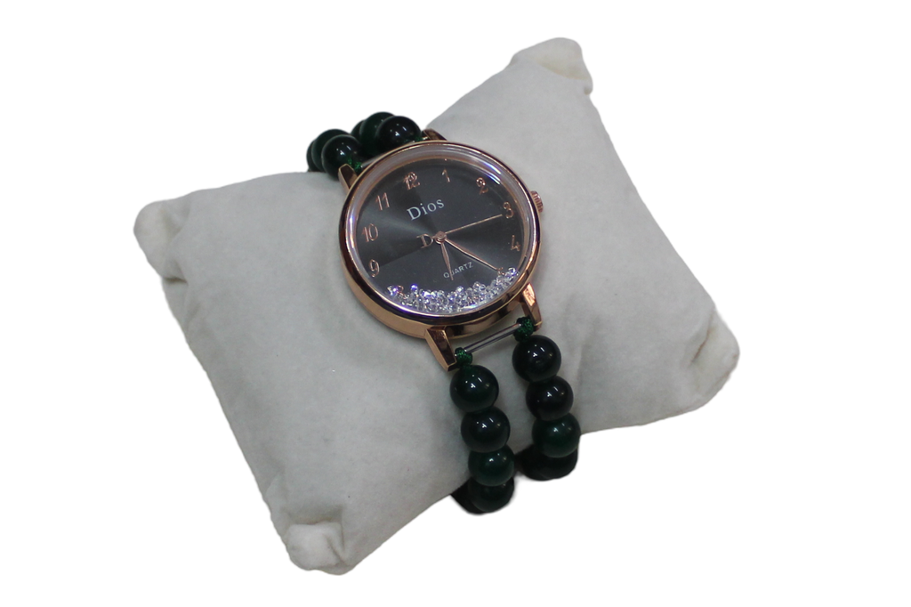 Handcrafted Agate Stone Wrist Watch