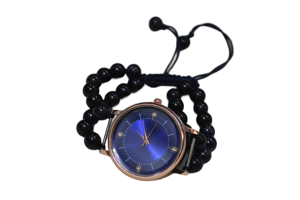 Handcrafted Agate Stone Wrist Watch