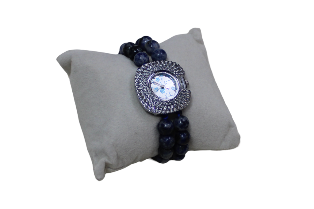 Handcrafted Agate Stone Wrist Watch