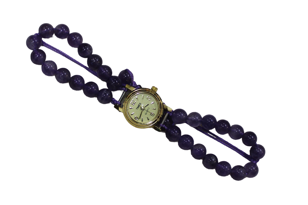 Handcrafted Agate Stone Wrist Watch