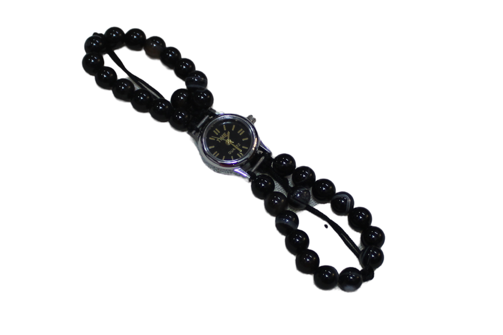 Handcrafted Agate Stone Wrist Watch