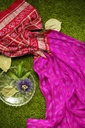 Hand Dyed Gaji Silk Bandhani Saree