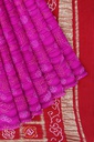 Hand Dyed Gaji Silk Bandhani Saree