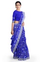 Hand Dyed Gaji Silk Bandhani Saree