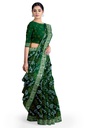 Hand Dyed Gaji Silk Bandhani Saree
