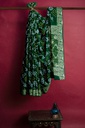Hand Dyed Gaji Silk Bandhani Saree