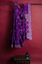 Hand Dyed Gaji Silk Bandhani Saree