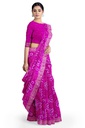 Hand Dyed Gaji Silk Bandhani Saree