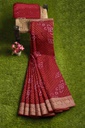 Hand Dyed Bandhani Saree