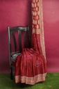 Hand Dyed  Bandhani Saree