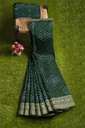 Hand Dyed Bandhani Saree