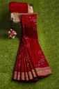 Hand Dyed Bandhani Saree