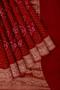 Hand Dyed Bandhani Saree