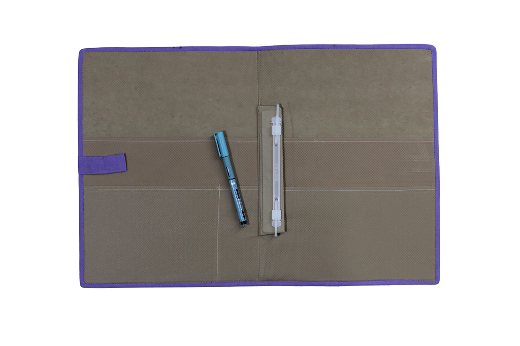 Handcrafted Applique Work File Folder