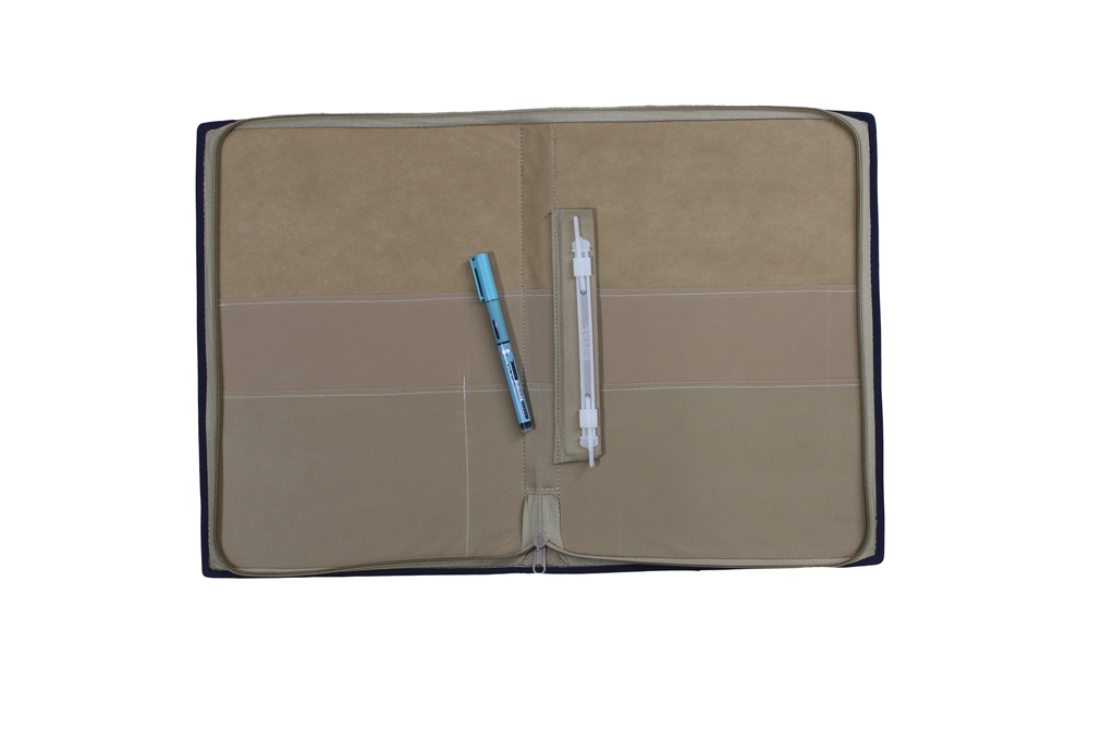 Handcrafted Applique Work File Folder